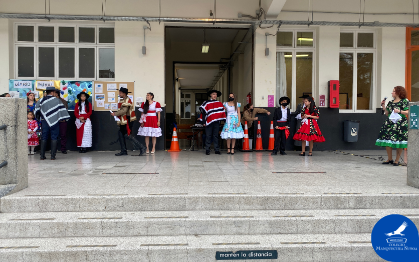 Esquinazo De Cueca En Manquecura Ñuñoa 💞 Colegio Manquecura Ñuñoa 1253